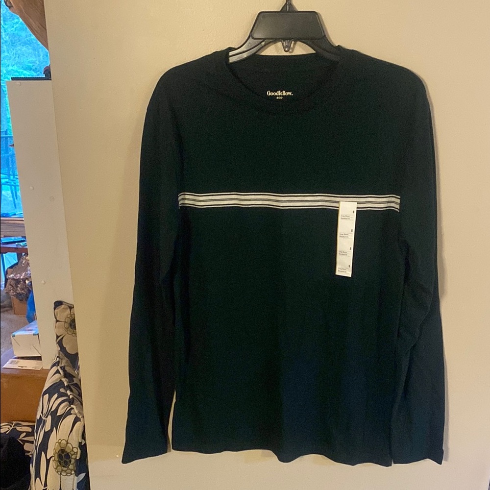 Goodfellow & Co Men's Black Long Sleeve Shirt